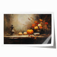 Halloween Wall Hangings - Rustic Pumpkin Still Life Art