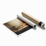 Halloween Wall Hangings - Rustic Pumpkin Still Life Art