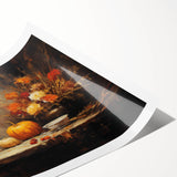 Halloween Wall Hangings - Rustic Pumpkin Still Life Art