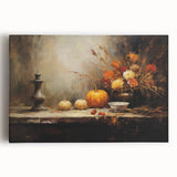 Halloween Wall Hangings - Rustic Pumpkin Still Life Art