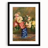 Pierre-Auguste Renoir's Bouquet of Roses - Impressionist Floral Art Print