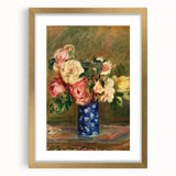 Pierre-Auguste Renoir's Bouquet of Roses - Impressionist Floral Art Print