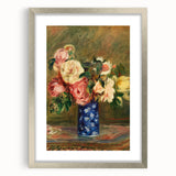Pierre-Auguste Renoir's Bouquet of Roses - Impressionist Floral Art Print