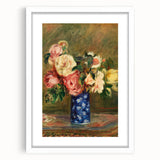 Pierre-Auguste Renoir's Bouquet of Roses - Impressionist Floral Art Print