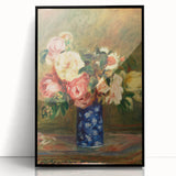 Pierre-Auguste Renoir's Bouquet of Roses - Impressionist Floral Art Print