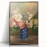 Pierre-Auguste Renoir's Bouquet of Roses - Impressionist Floral Art Print