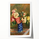 Pierre-Auguste Renoir's Bouquet of Roses - Impressionist Floral Art Print