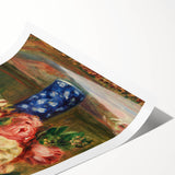Pierre-Auguste Renoir's Bouquet of Roses - Impressionist Floral Art Print
