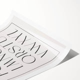 Minimalist Alphabet Nursery Wall Art – Baby Room Decor Prints