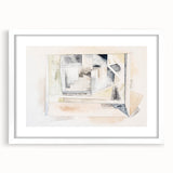 Modern Wall Art Print - Bermuda Stairway by Charles Demuth - Minimalist Decor