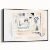 Modern Wall Art Print - Bermuda Stairway by Charles Demuth - Minimalist Decor