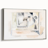 Modern Wall Art Print - Bermuda Stairway by Charles Demuth - Minimalist Decor