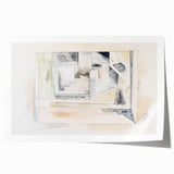 Modern Wall Art Print - Bermuda Stairway by Charles Demuth - Minimalist Decor