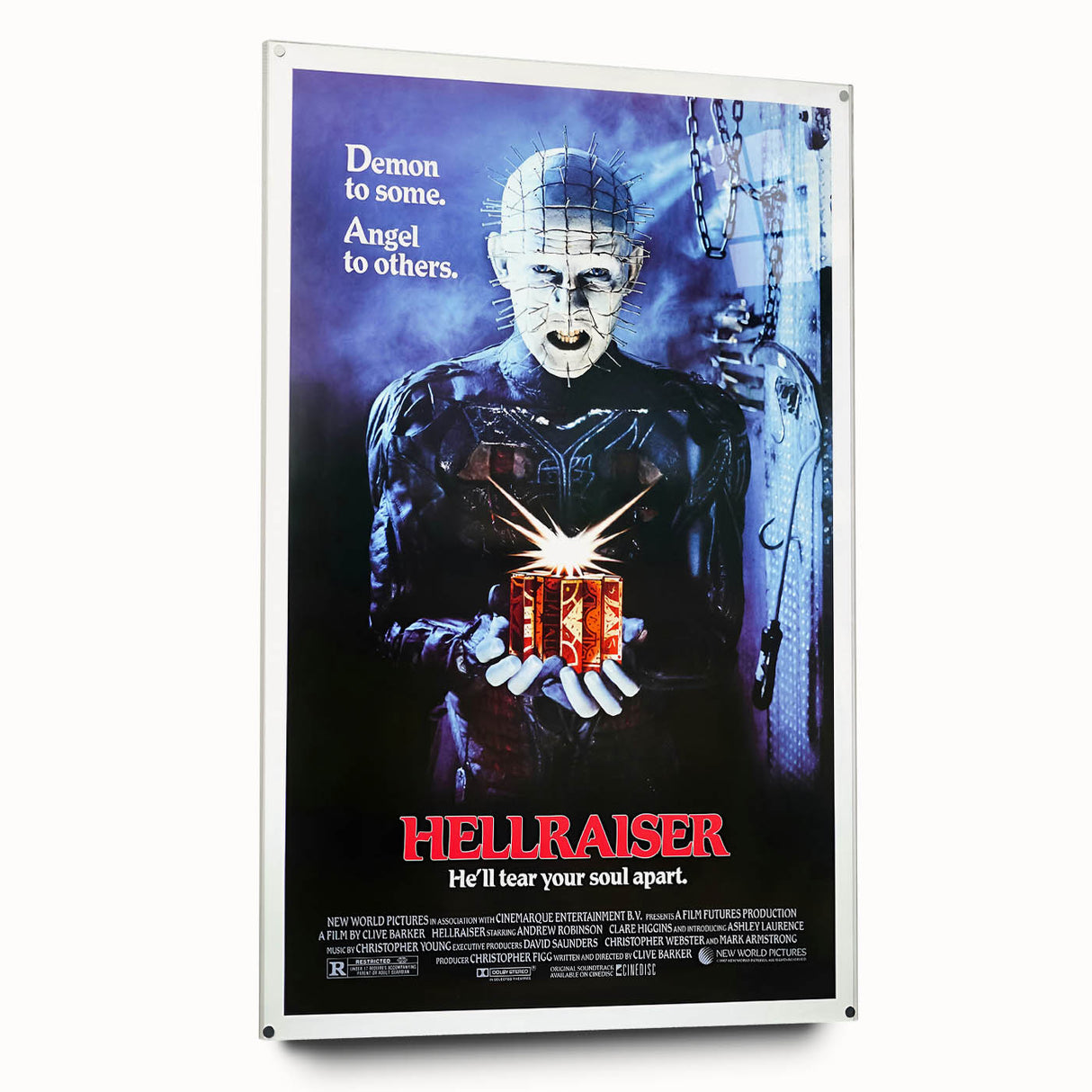 Retro Hellraiser Poster Art - Vintage Horror Movie Prints