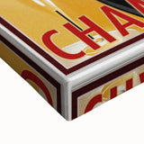 Retro Golden Sable Champagne Poster - Vintage Bar Wall Art