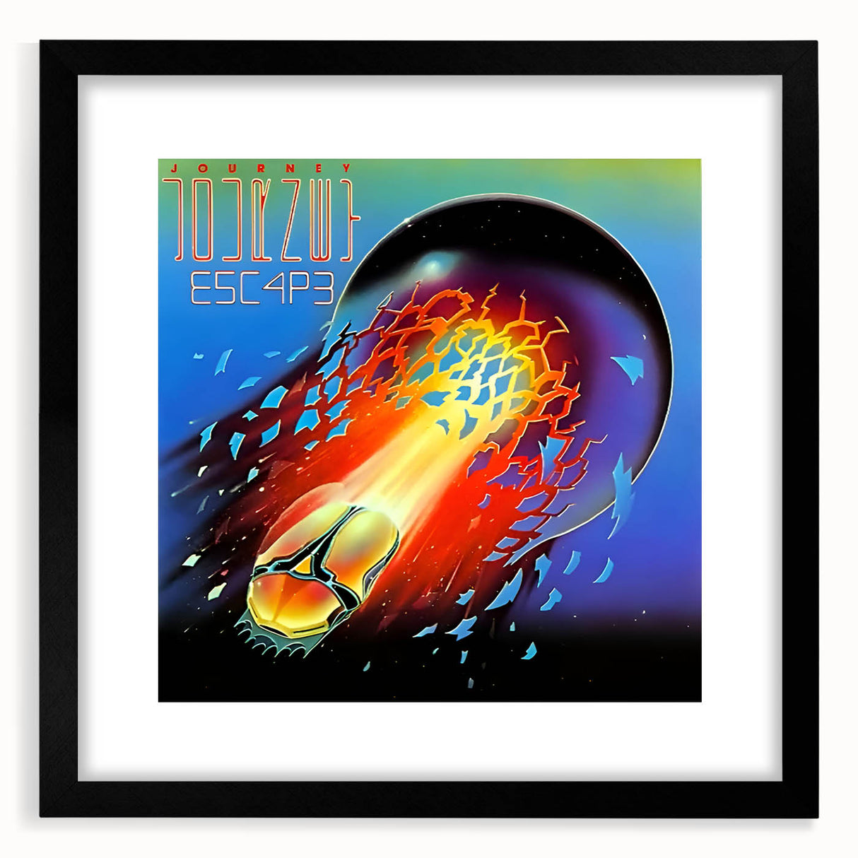 Retro Journey Escape Poster - Vintage Prints for Nostalgic Wall Art