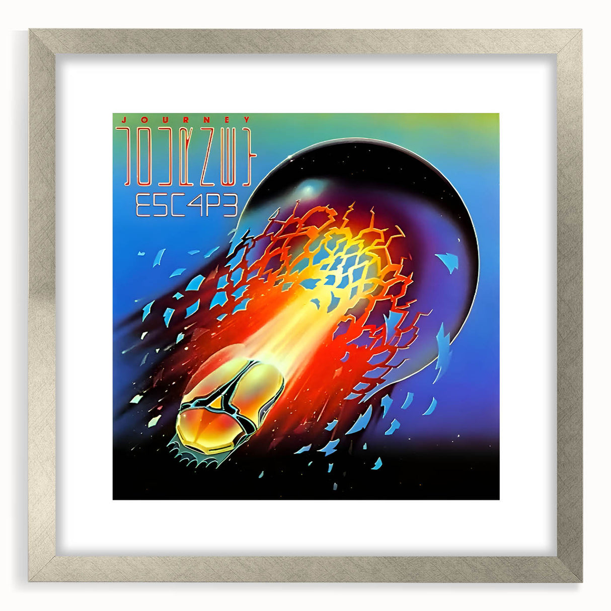 Retro Journey Escape Poster - Vintage Prints for Nostalgic Wall Art