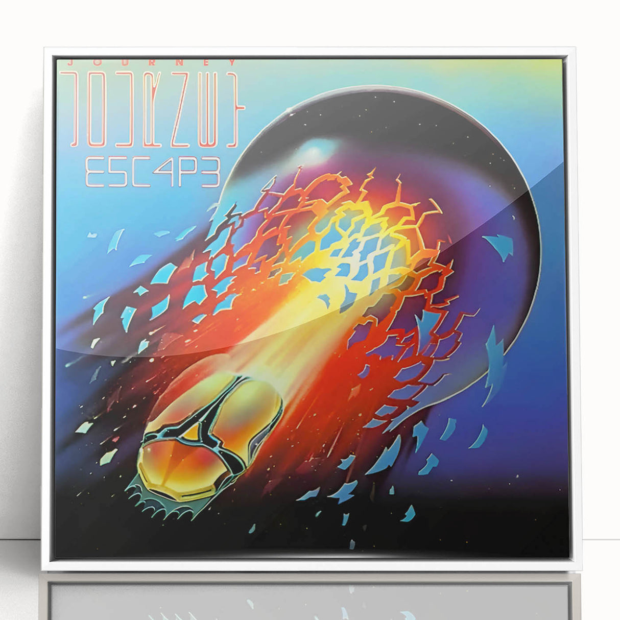 Retro Journey Escape Poster - Vintage Prints for Nostalgic Wall Art