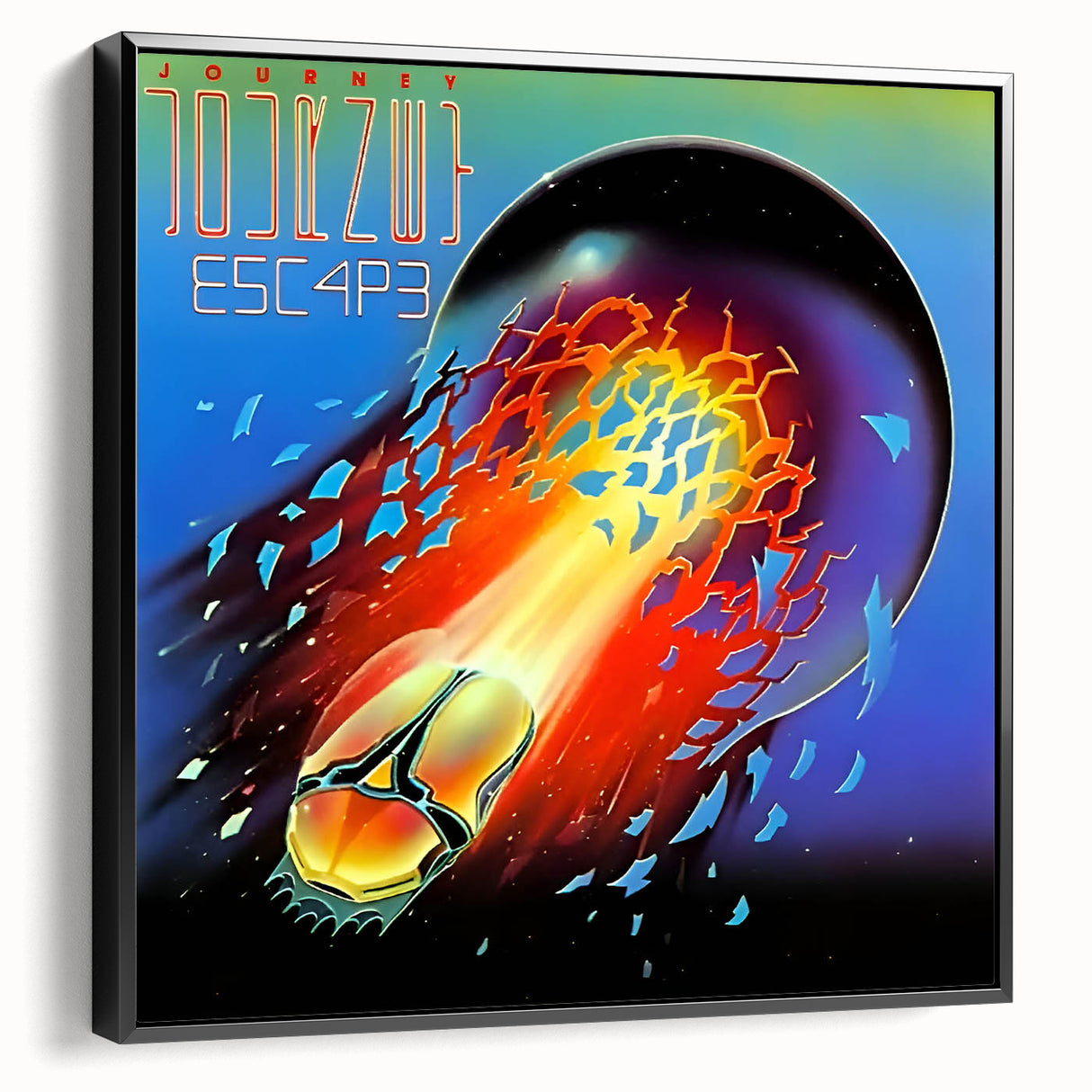Retro Journey Escape Poster - Vintage Prints for Nostalgic Wall Art