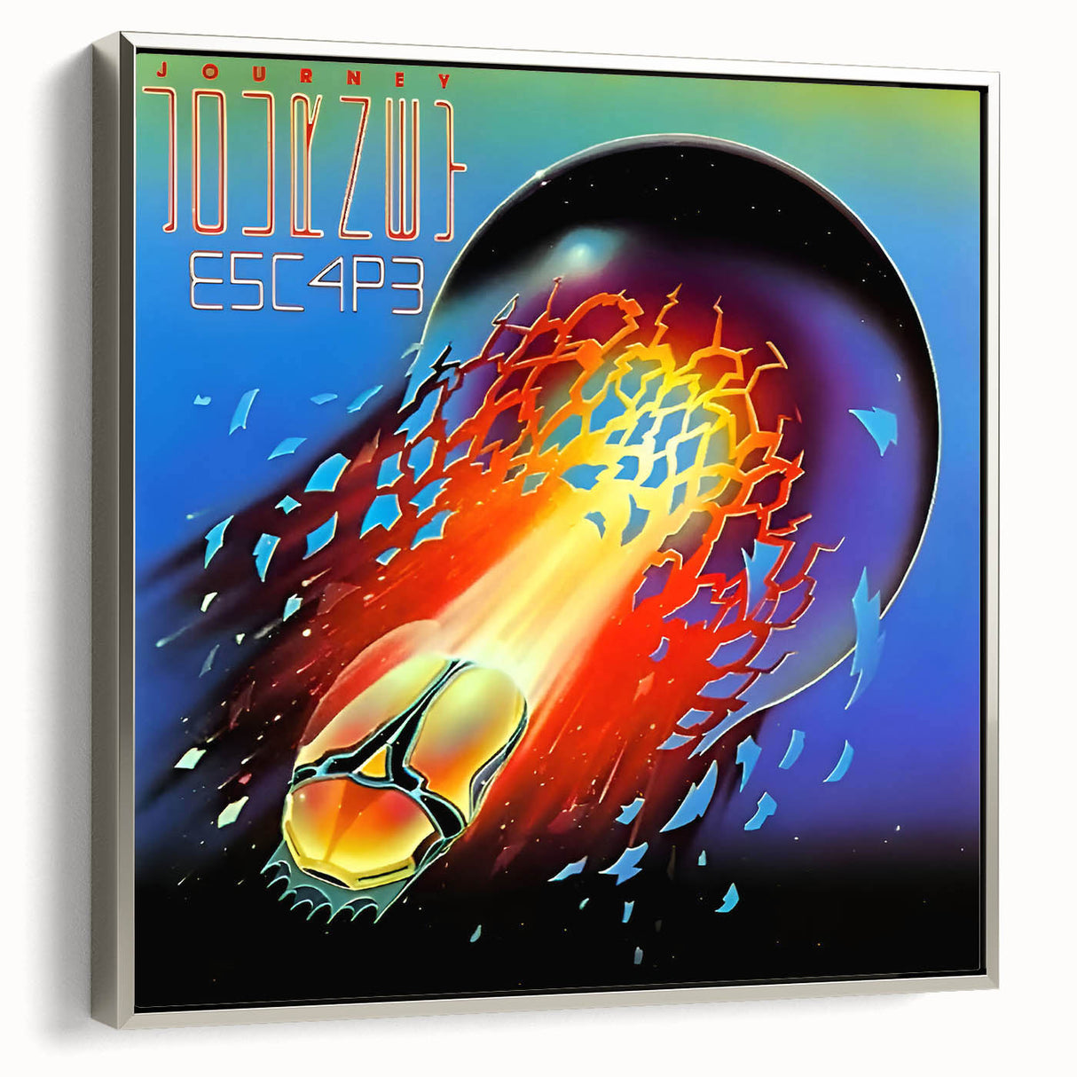 Retro Journey Escape Poster - Vintage Prints for Nostalgic Wall Art