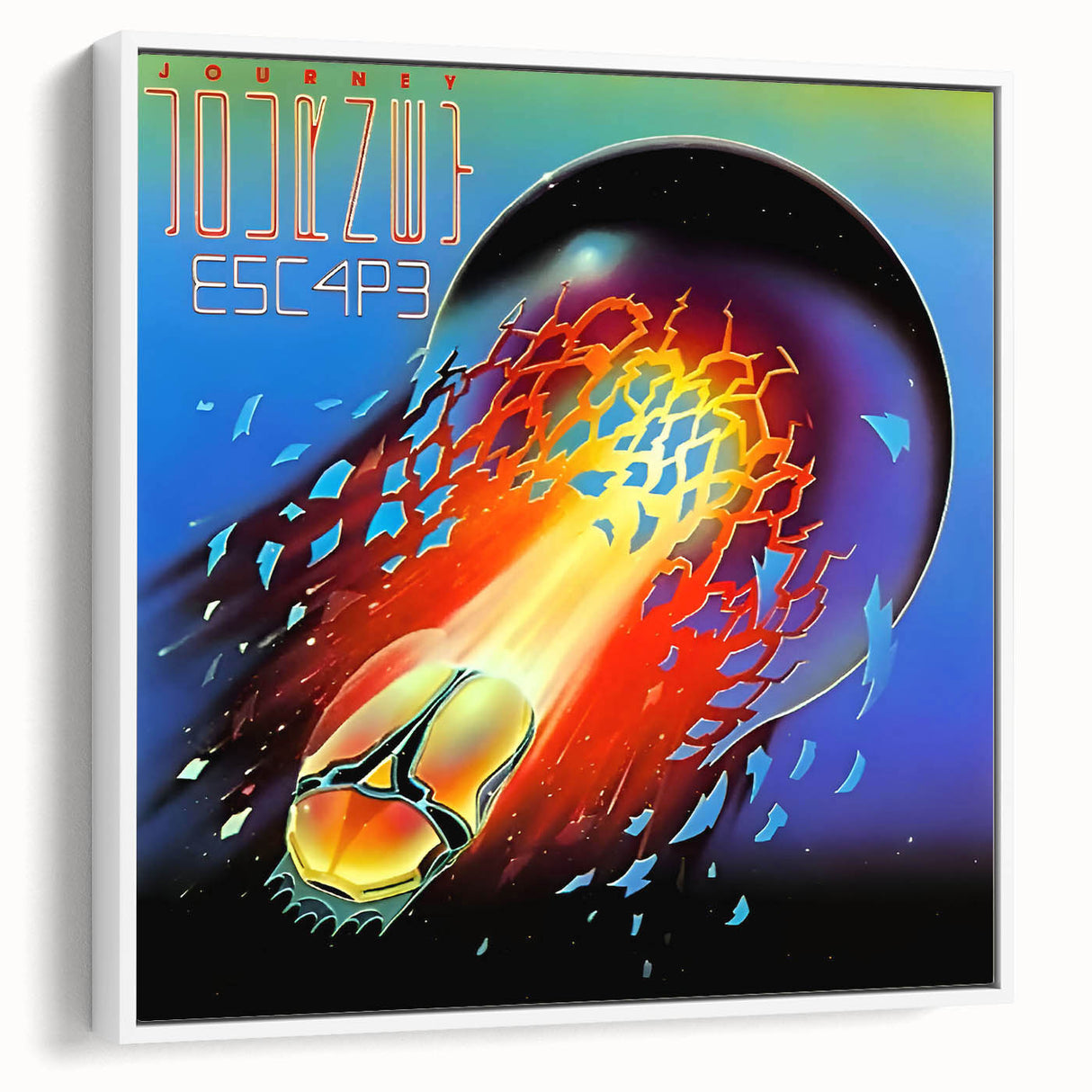 Retro Journey Escape Poster - Vintage Prints for Nostalgic Wall Art