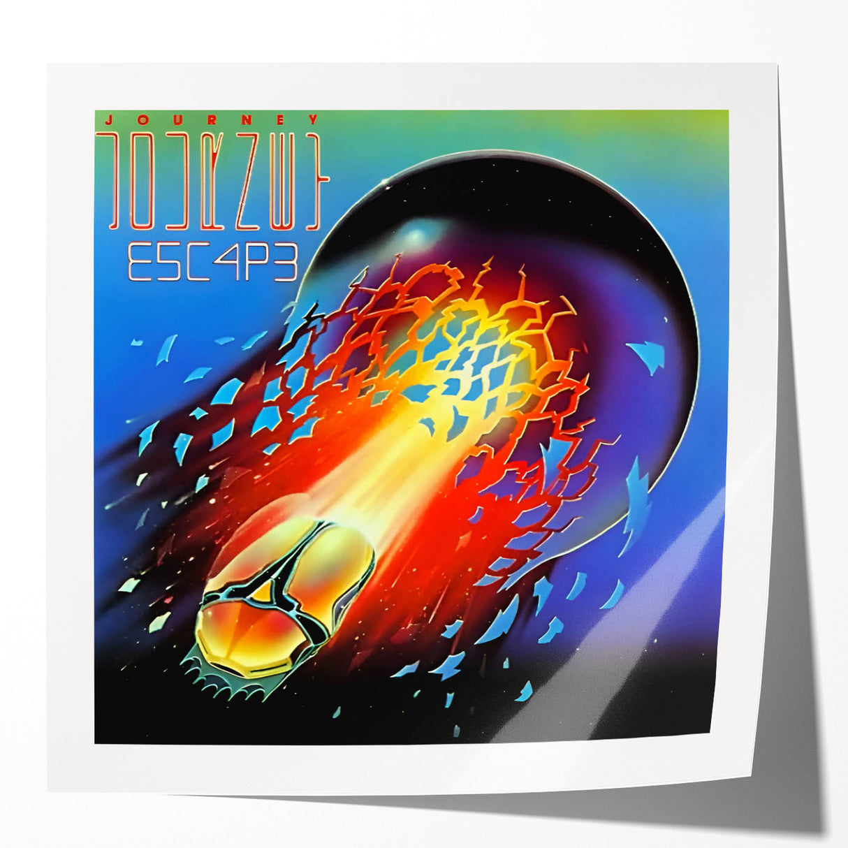 Retro Journey Escape Poster - Vintage Prints for Nostalgic Wall Art