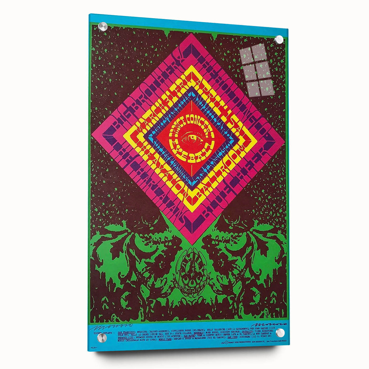 Big Brother and the Holding Company Psychedelic Poster Art