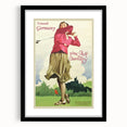 Retro Germany Golf Travel Poster – Vintage Golfing Art