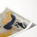 Classical Realism Painting | Woman Putting on Stockings Art Print