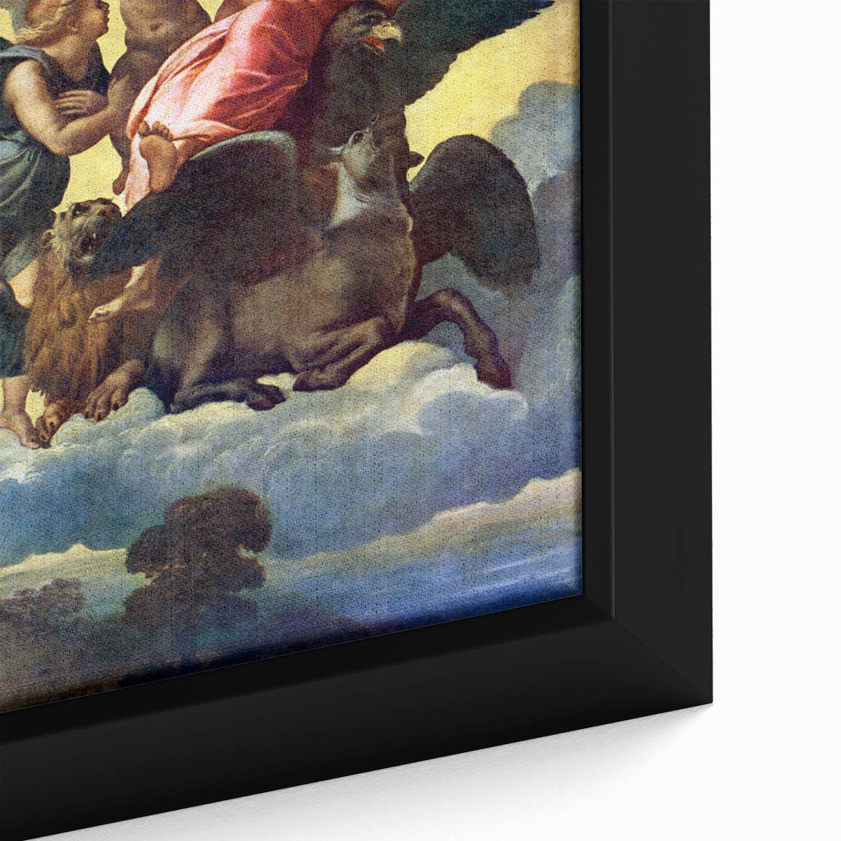 Renaissance Art Prints - Raphael’s Ezekiel’s Vision (1518)