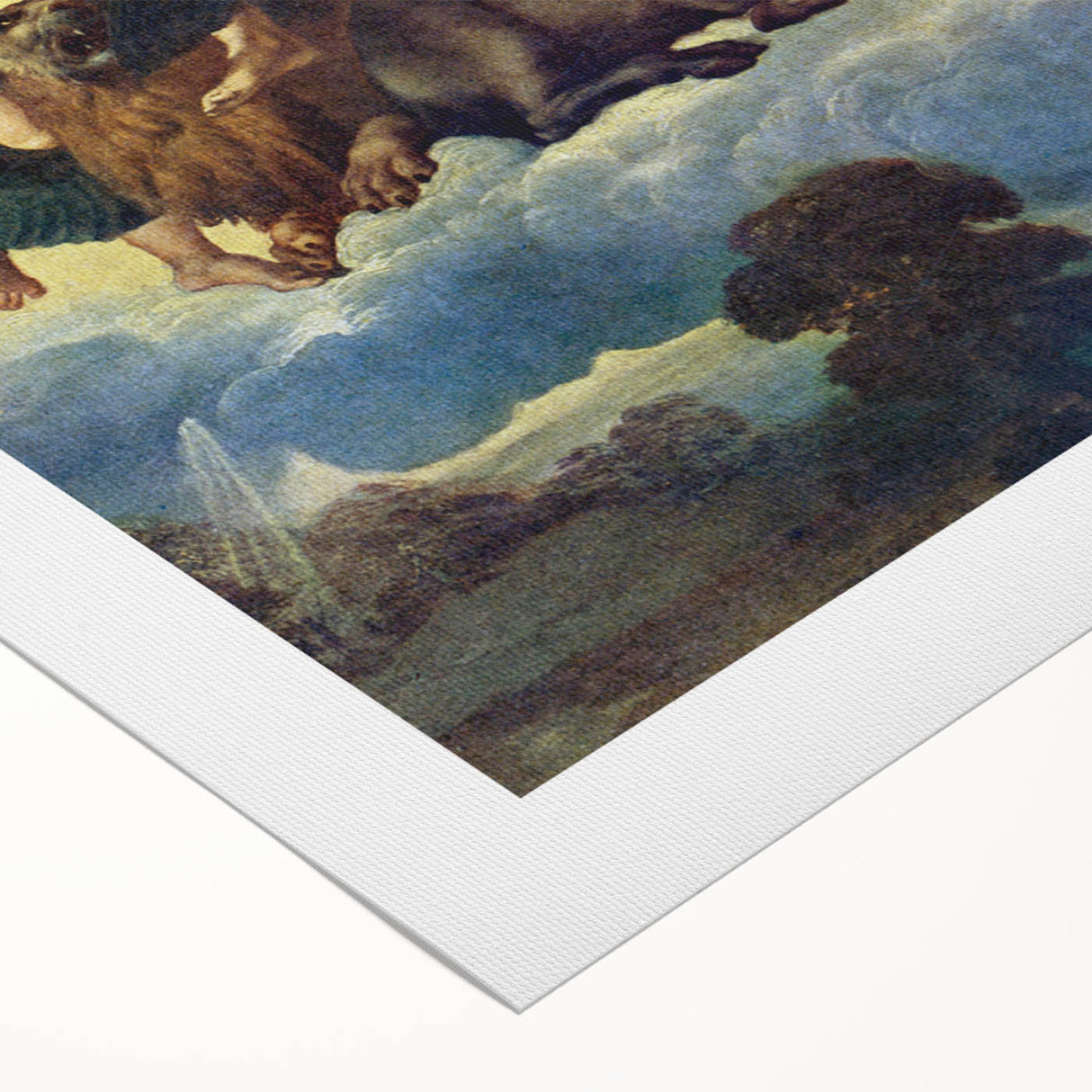 Renaissance Art Prints - Raphael’s Ezekiel’s Vision (1518)