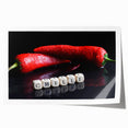 Spicy Red Chilli Art – Bold & Modern Acrylic Kitchen Artwork