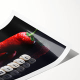 Spicy Red Chilli Art – Bold & Modern Acrylic Kitchen Artwork