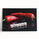 Spicy Red Chilli Art – Bold & Modern Acrylic Kitchen Artwork