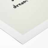 Racing Dream Big Boys Room Wall Art – Kids Wall Art Prints