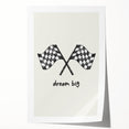 Racing Dream Big Boys Room Wall Art – Kids Wall Art Prints