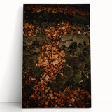 Black and white abstract tree design on large stretched canvas, ideal for kitchen wall art or bedroom ambiance.