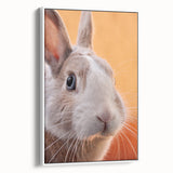 Extra large vintage poster art of colorful spring season on framed canvas, ideal for living room decor.