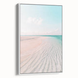 Vintage poster art featuring a colorful abstract design on extra large framed canvas, ideal for living room decor.