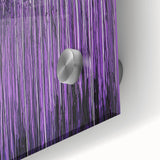 Bold Purple Drip Abstract Wall Art - Canvas & Framed Print