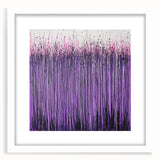 Bold Purple Drip Abstract Wall Art - Canvas & Framed Print