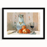 Impressionist Landscape - River and Trees Wall Art Print