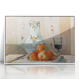 Impressionist Landscape - River and Trees Wall Art Print