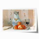 Impressionist Landscape - River and Trees Wall Art Print