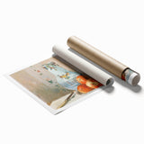 Impressionist Landscape - River and Trees Wall Art Print