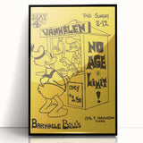 Van Halen 1974 Barnacle Bill’s Retro Poster - No Age Limit Show
