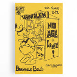 Van Halen 1974 Barnacle Bill’s Retro Poster - No Age Limit Show