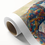 Impressionist Landscape - Sunset Over Water Wall Art Print