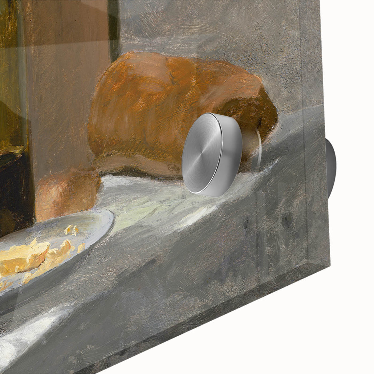 Claude Monet Still Life - Bottle and Bread Impressionist Wall Art