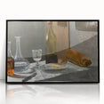 Claude Monet Still Life - Bottle and Bread Impressionist Wall Art